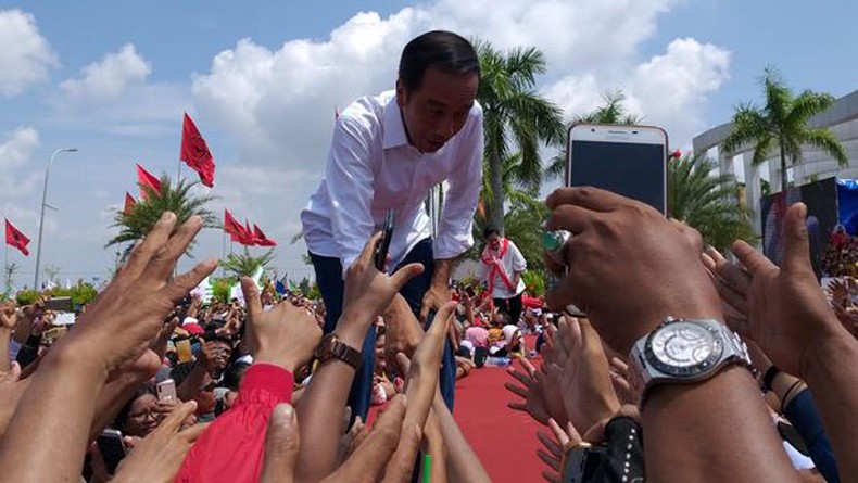 10 Kali ke Kalbar, Jokowi: Kalau Gak Menang di Atas 60% Hati-Hati!