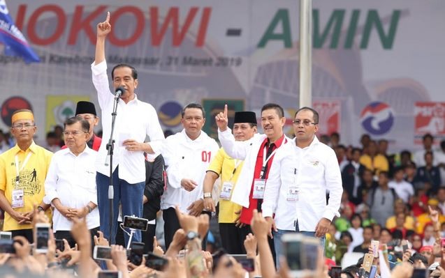 Dibanjiri Puluhan Ribu Warga Sulsel, Jokowi Optimistis Menangi Pilpres