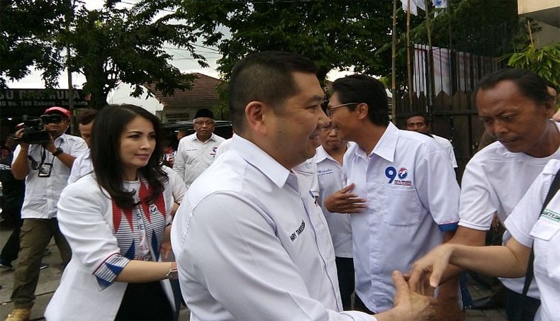 HT Minta Semua Kader Perindo Maksimalkan Kampanye hingga Injury Time