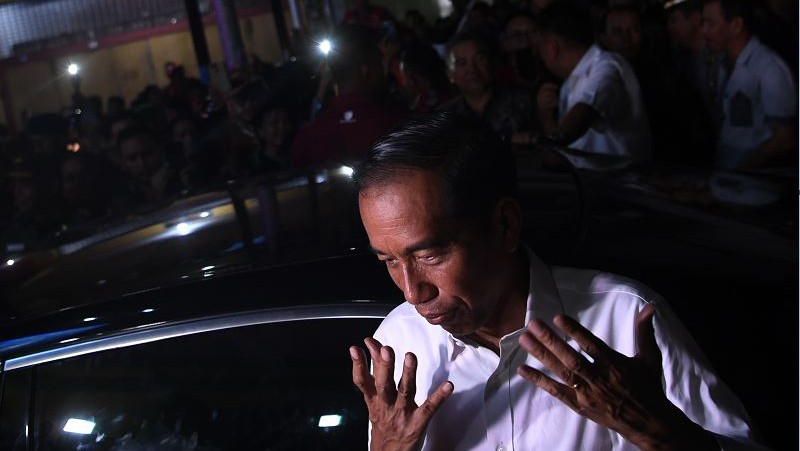 Cerita Jokowi di Manado, Dicegat Warga 9 Kali hingga Raihan Suara 80%