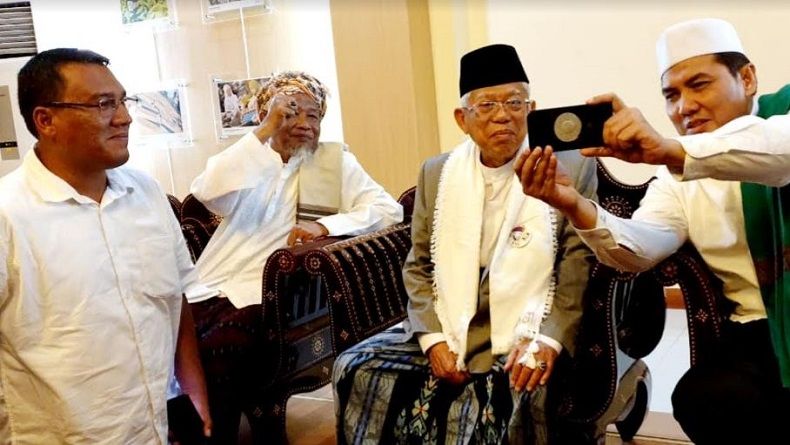 Datangi Lombok, Ma'ruf Amin Yakin Suara NU NTB untuk 01