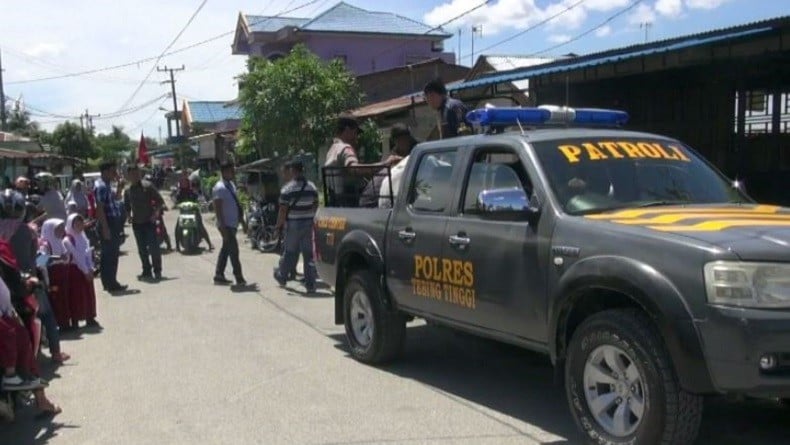 Berbuat Mesum di Area Masjid, 4 Pelajar SMP di Tebingtinggi Diamankan