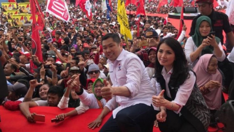 Motivasi Anak Muda di Cilacap, Ini Pesan HT dan Liliana Tanaja