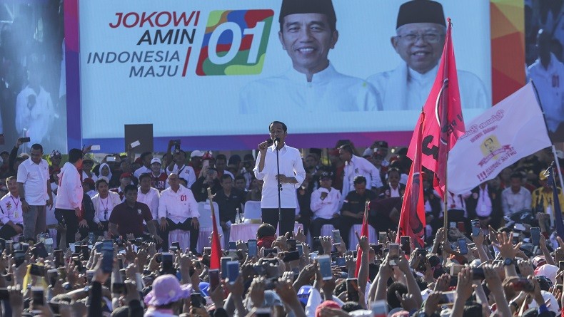 Jokowi Targetkan Raih Minimal 70 Persen Suara di Kepri
