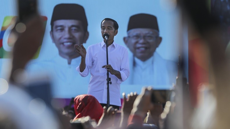Kampanye Akbar, Jokowi Janji Bangun Jembatan dari Batam ke Bintan