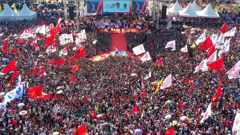 Lautan Manusia di Setiap Kampanye, Bukti Kecintaan Rakyat pada Jokowi