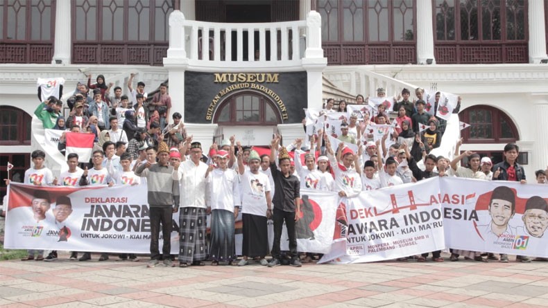 Jawara Indonesia se-Sumsel Siap Door to Door Menangkan Jokowi-Ma'ruf