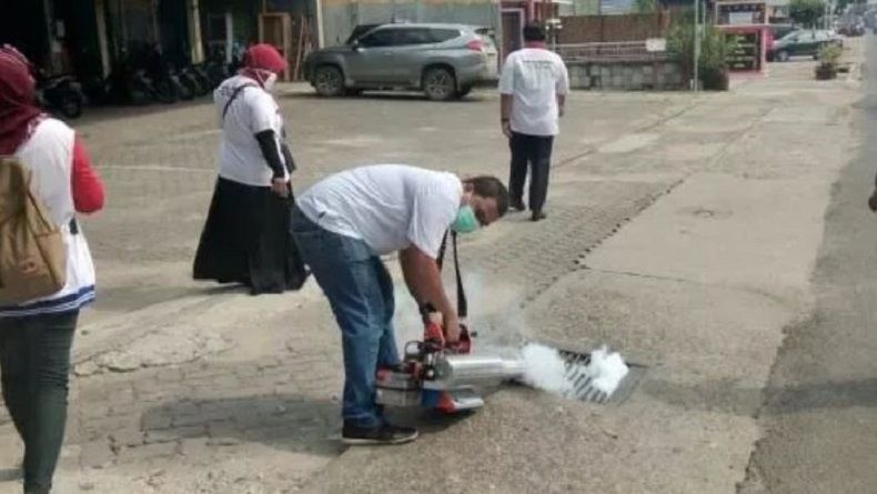 Fogging Nasional di Jambi, Perindo Incar Kawasan Padat Penduduk