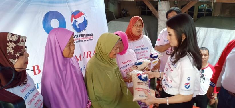 Liliana Tanaja: Bazar Kartini Perindo di Pejaten Ringankan Ibu-Ibu