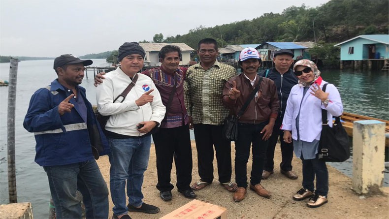 Serap Aspirasi, Caleg Perindo Eman Sulistiani Jelajahi Bulang Lintang