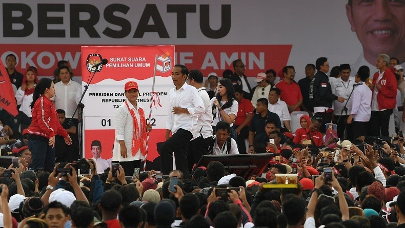 Jokowi Kampanye di Gedung Bazul Ashyab Cikembang Sukabumi Pagi Ini