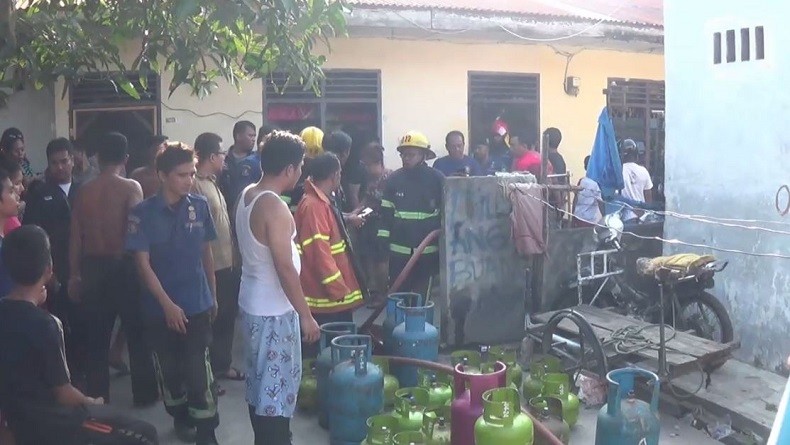 Tabung Gas Bocor di Medan, 2 Warga Luka Bakar