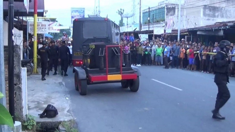 Tas Hitam Bertuliskan Ada Bom Hebohkan Warga Pematangsiantar