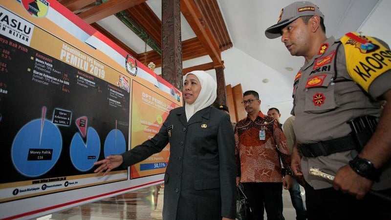 Gubernur Khofifah Target Partisipasi Pemilih di Jatim Capai 77,7%