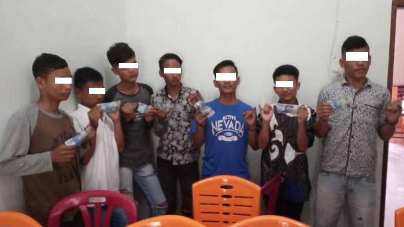 Polisi dan Bawaslu Tangkap 7 Remaja di Mandailing Natal Ikut Nyoblos