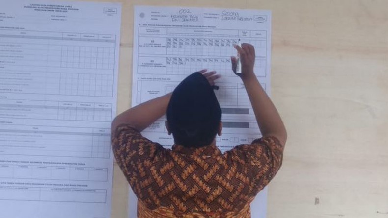 Prabowo-Sandi Hanya Dapat 7 Suara di Kampung Jokowi