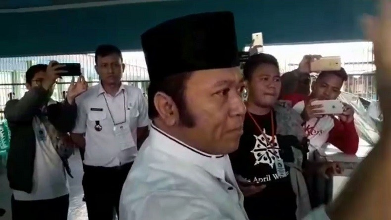 Bupati Lampung Selatan Nonaktif Mengamuk di TPS Lapas Rajabasa