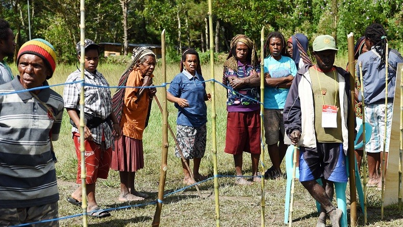 Ribuan Warga Distrik Abepura dan Jayapura Selatan Ikut Pemilihan Ulang