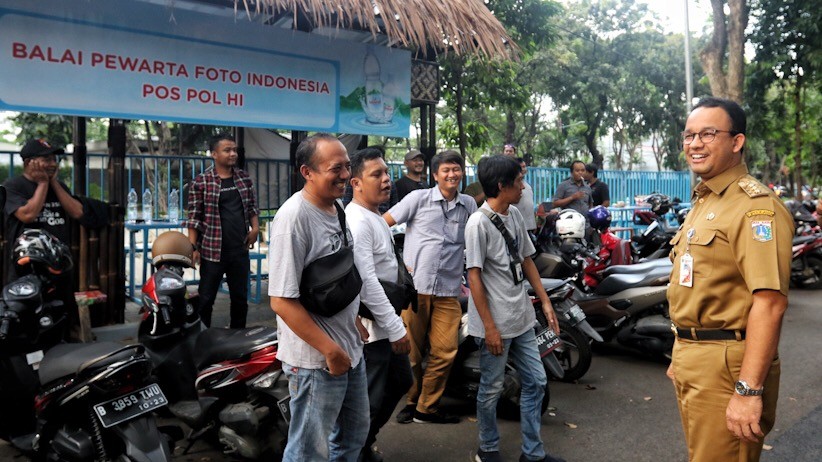 Gubernur Anies Cek Fasilitas Publik di Kawasan Bundaran HI - Bagian 2