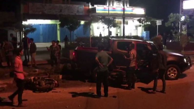 Pulang Pengamanan Pemilu, Oknum Polisi Tabrak 5 Warga dan 3 Tewas