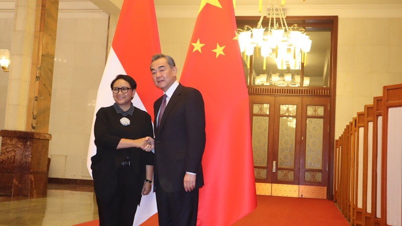 Menlu Retno Marsudi Bertemu Menlu China Wang Yi di Beijing - Bagian 2