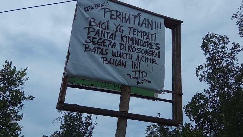 Kalah di Pileg, Oknum Caleg di Raja Ampat Usir Warga dari Tanahnya