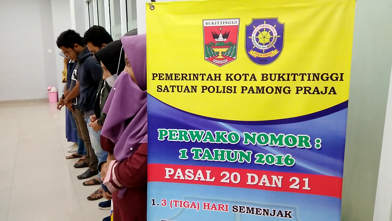 Diduga Pesta Seks, Sejumlah Pasangan Mesum Diamankan Satpol PP