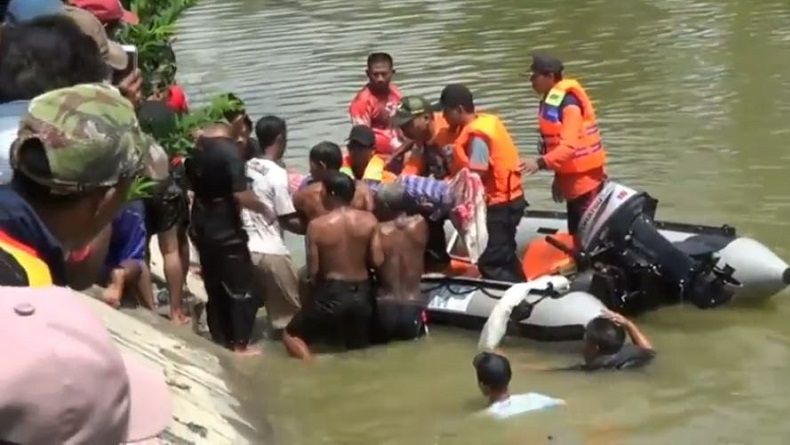 Terseret Arus Sungai, Warga di Lamongan Tewas Tenggelam