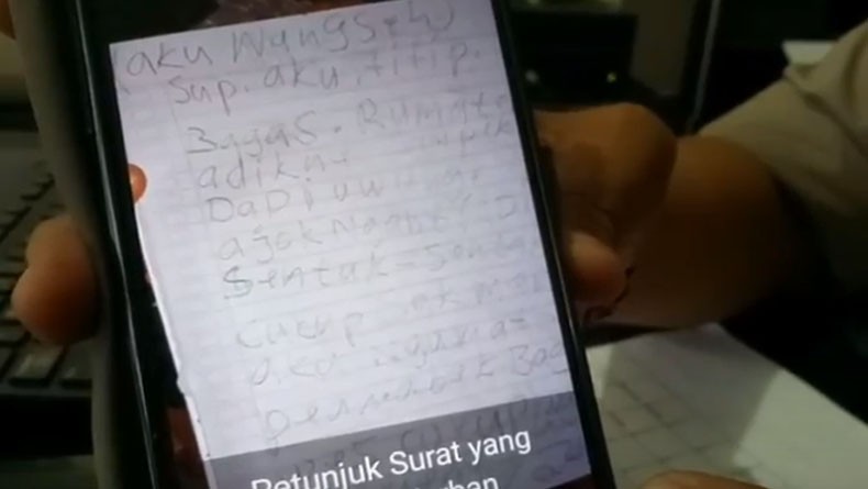 Sebelum Bunuh Diri Minum Racun, Ibu dan Anak Ini Kompak Tulis Surat Wasiat