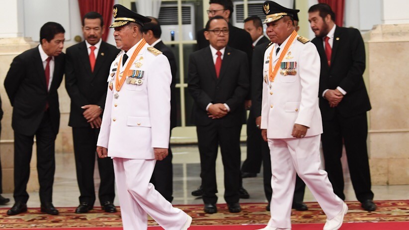 Presiden Jokowi Lantik Gubernur Maluku Utara