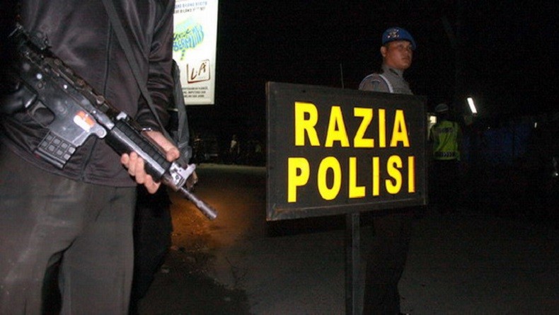 Antisipasi Pergerakan Massa ke Jakarta, Polres Sukabumi Patroli di Wilayah Perbatasan