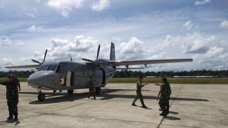 Koarmada III Kerahkan Pesawat Cari Longboat yang Hilang di Perairan Asmat Papua