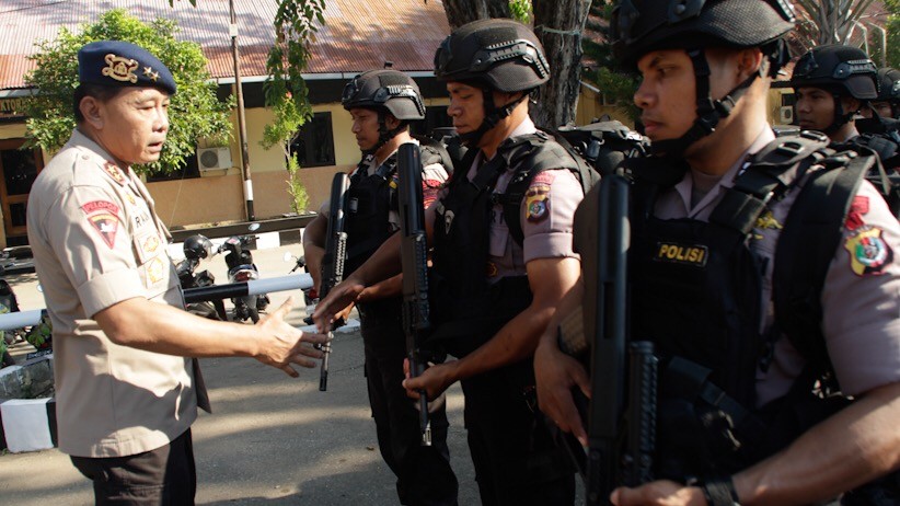Polda NTT Kirim 600 Personel Bantu Pengamanan Pengumuman Hasil Pemilu - Bagian 2