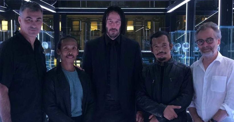 Aktor Indonesia Tampil Bersama Keanu Reeves Di John Wick Chapter 3
