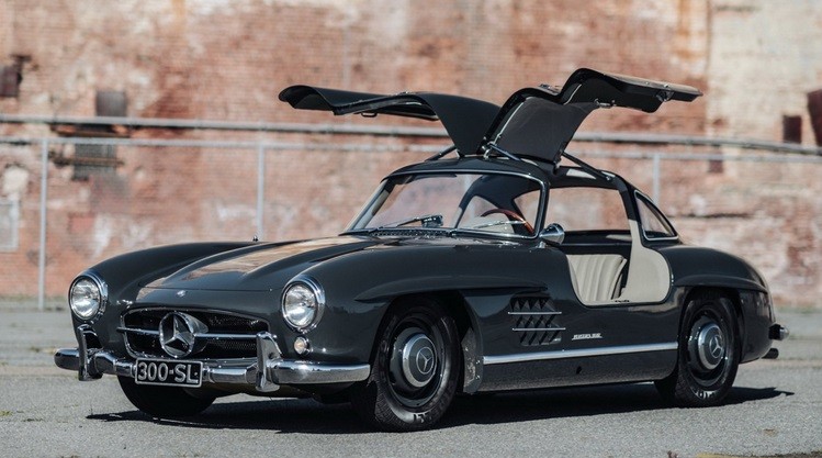 Dilelang Mobil Klasik Mercedes 300sl Gullwing 1956 Ditaksir Rp14 Miliaran