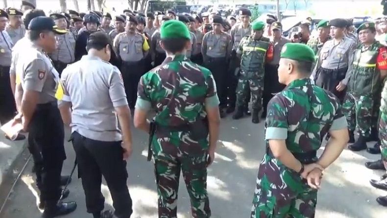 Antisipasi Massa People Power, TNI-Polri di Ponorogo Dekati Ulama