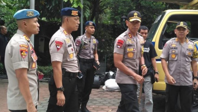Pengamanan di Cikeas, Polda Jabar Kerahkan 400 Personel di Rumah Duka