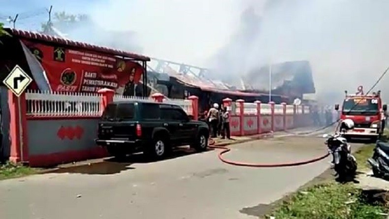 Kebakaran Rutan Kelas IIB Sigli Aceh Dipicu Penarikan 15 Dispenser dari Napi