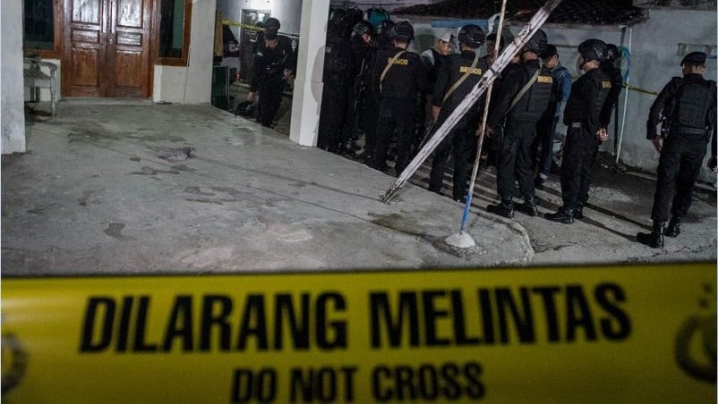 Serangan Bom Bunuh Diri di Pospam Kartasura Targetkan Polisi