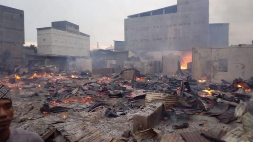 33 Rumah Warga di Labuhanbatu Sumut Terbakar, Polisi: Diduga Ada 4 Korban Jiwa
