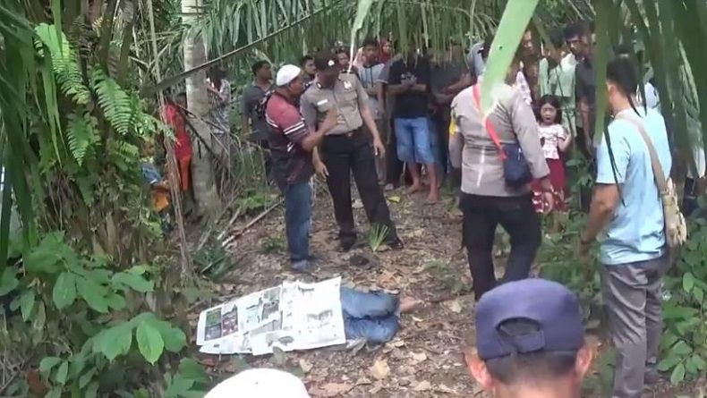 Warga Aceh Timur Geger Penemuan Mayat di Kawasan Kebun Sawit