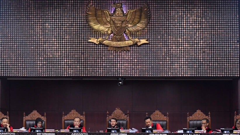 Suasana Sidang Perdana Sengketa Pilpres di MK, Prabowo-Sandi Tak Hadir - Bagian 2