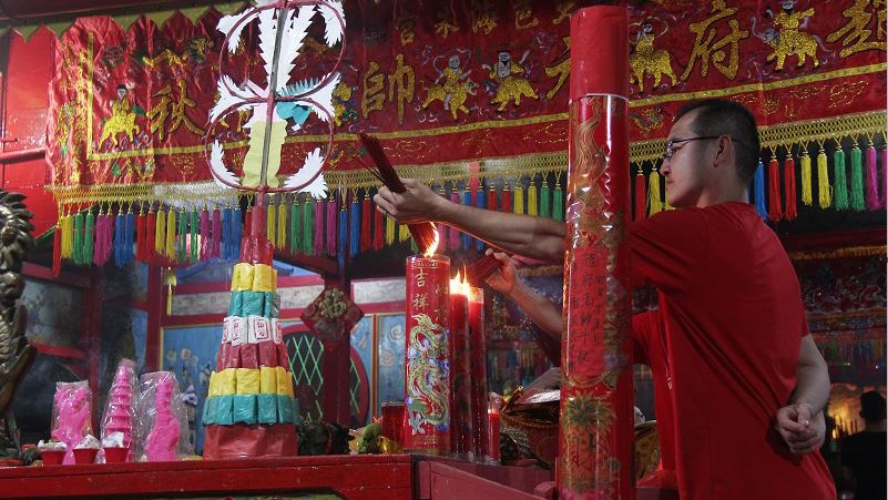 Tradisi Bakar Tongkang, 50.000 Warga Tionghoa Asal Bagansiapiapi Pulang Kampung