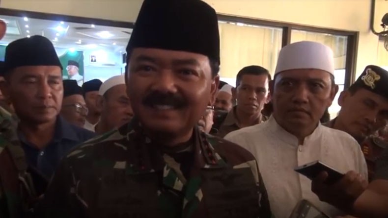 Panglima TNI Akui Minta Penahanan Mayjen Purn Soenarko Ditangguhkan