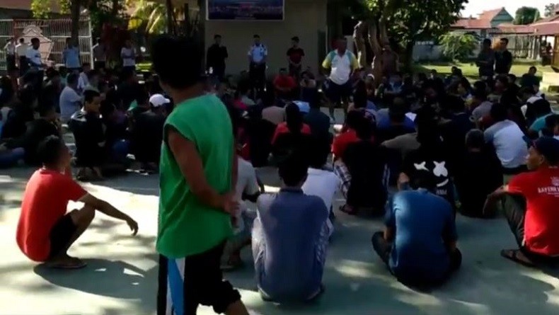 Ratusan Napi Lapas IIB Polewali Mandar Mengamuk dan Rusak Sejumlah Fasilitas