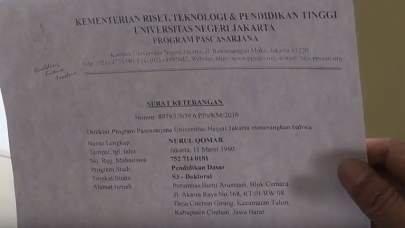 Datangi Kejari, Tim Hukum UMUS Bawa Bukti Dokumen Dugaan Pemalsuan Ijazah Qomar