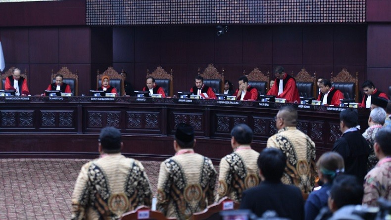 Suasana Sidang Putusan Sengketa Pilpres 2019 di MK - Bagian 2