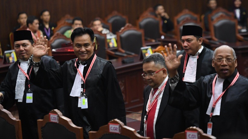 Suasana Sidang Putusan Sengketa Pilpres 2019 di MK - Bagian 4