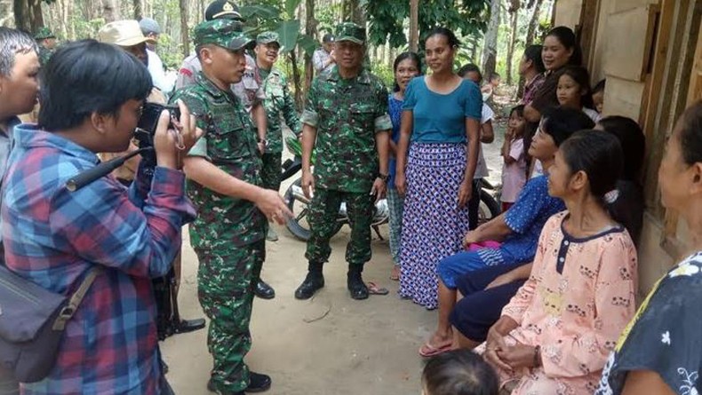 Dandim Batanghari Tinjau Lokasi TMMD ke-105 di Ladang Peris Bajubang