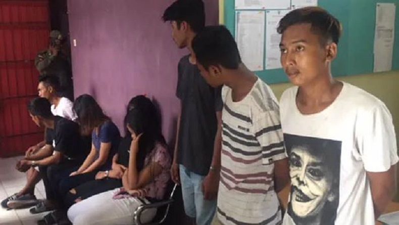 Satpol PP Kobar Razia 9 Muda-Mudi Diduga Hendak Pesta Seks